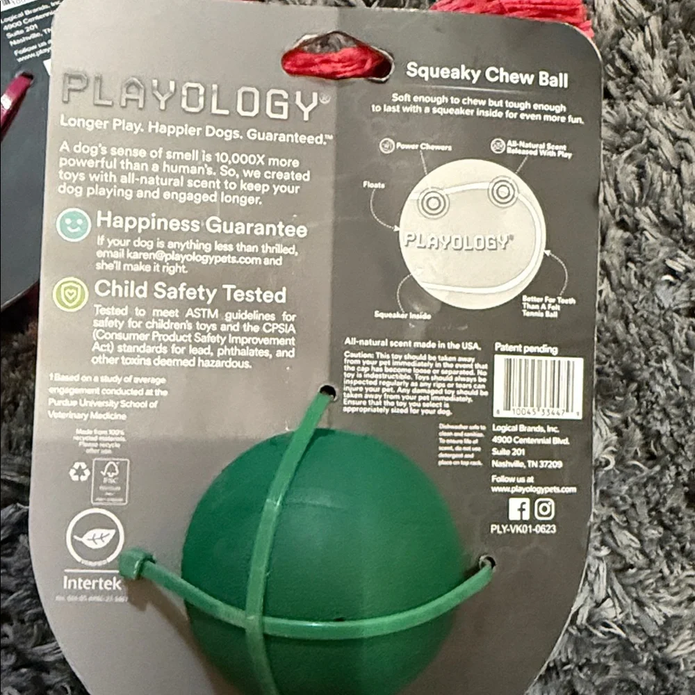 NWT Bundle of 3 Playology Dog Toys